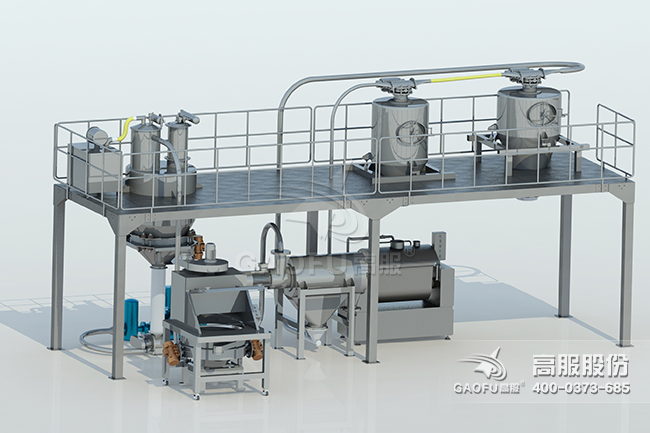 供料系統(tǒng)案例3D圖