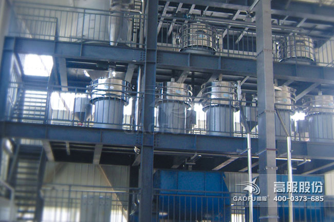 旋振篩客戶現場