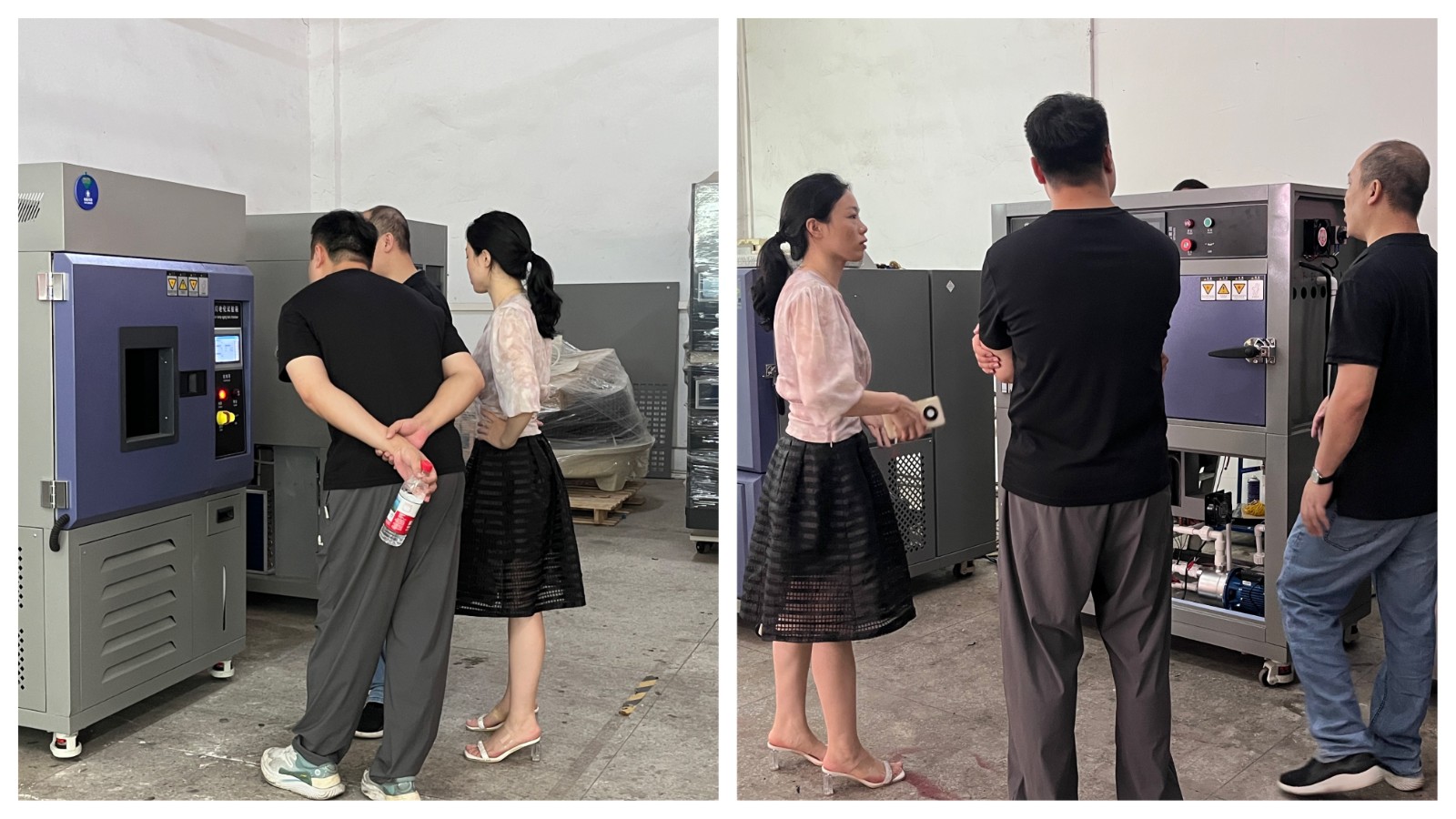 客戶參觀工廠