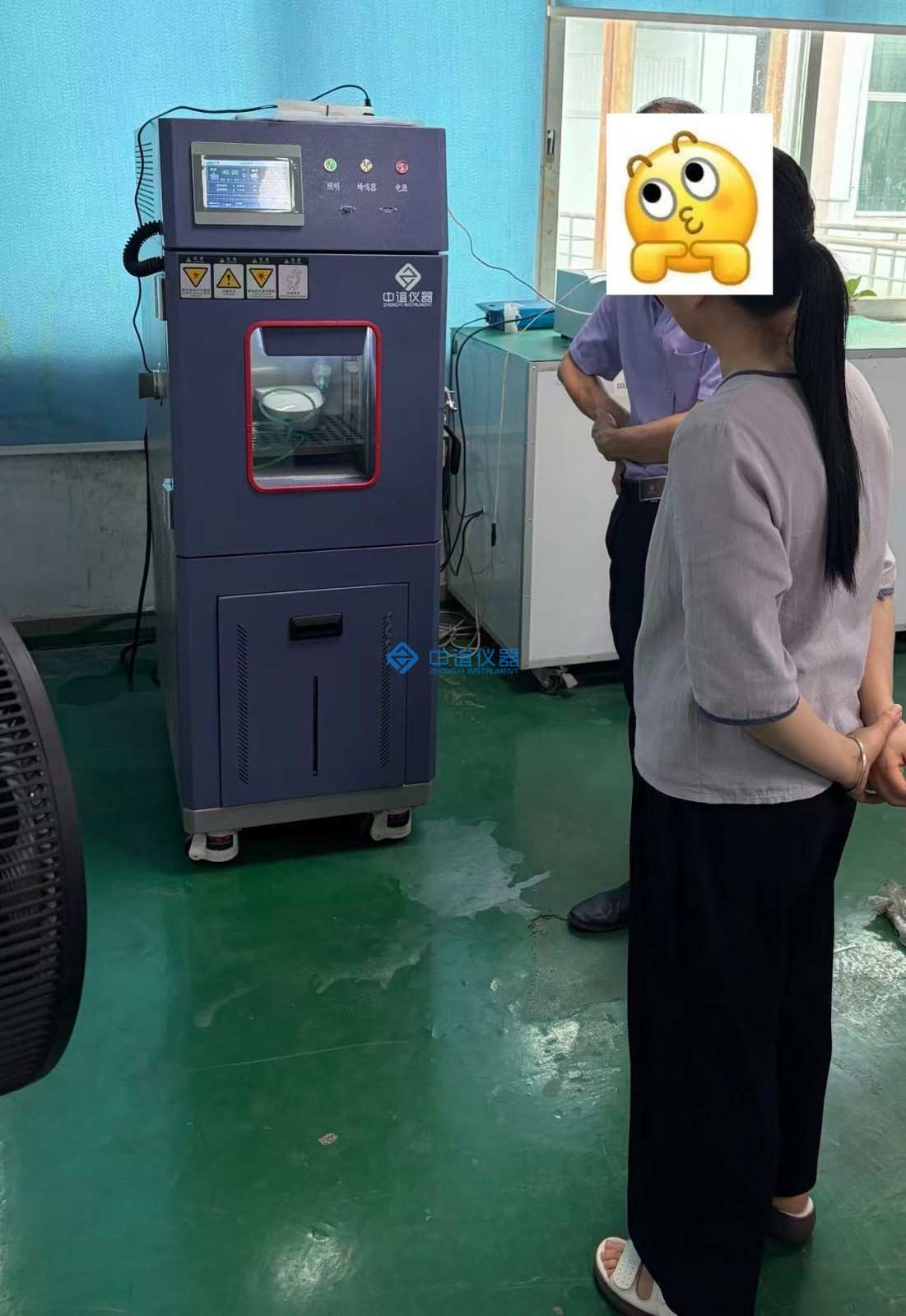 恒溫恒濕試驗箱交付現場